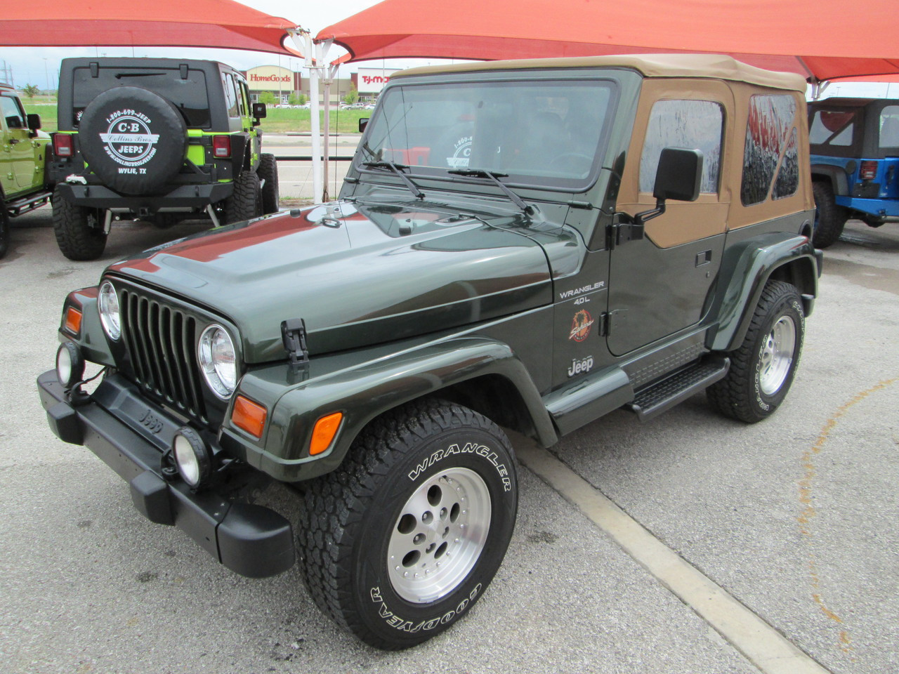 SOLD 1998 Jeep Wrangler Sahara Edition Stock# 703297-1