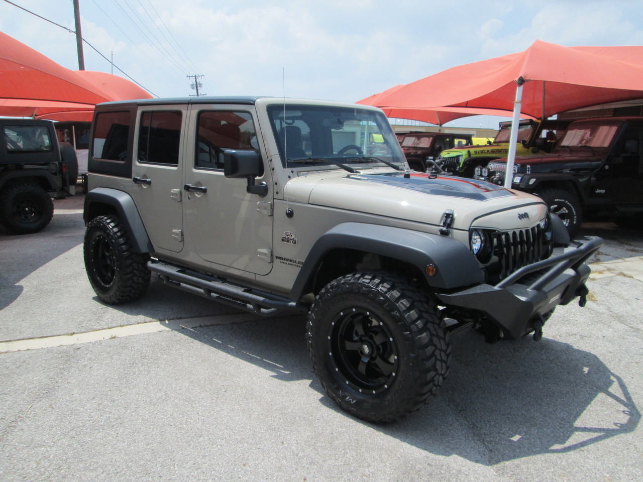 Sold 2017 Black Mountain Conversions Unlimited Jeep Wrangler Stock# 649412