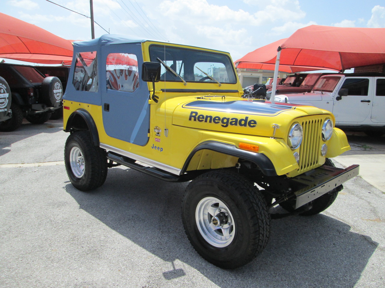 SOLD 1977 Jeep CJ-7 Renegade Super Jeep Levis Edition Stock# 073539