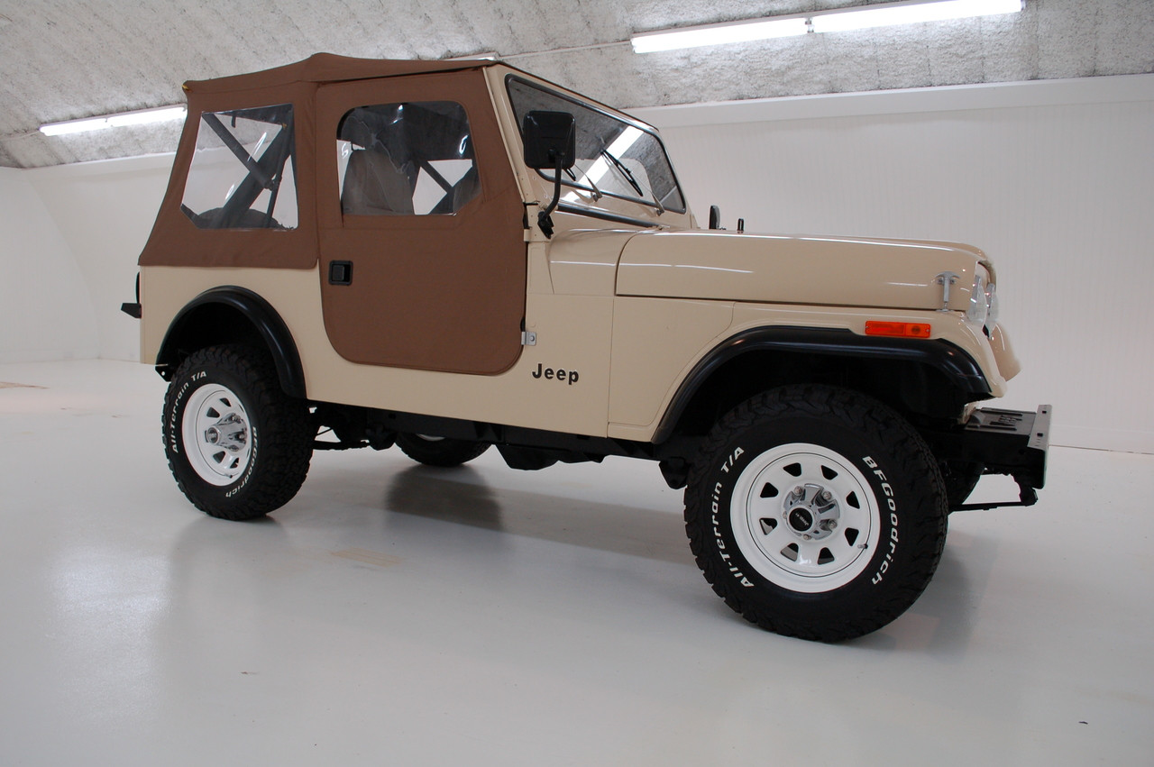 Sold 1985 CJ-7 Jeep Almond Beige Stock# 171349