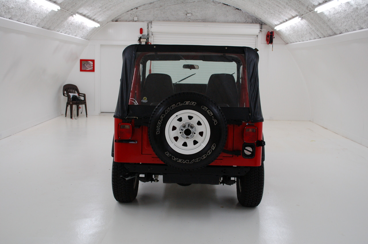 SOLD 1986 Jeep CJ-7 Sebring Red  Stock# 039158