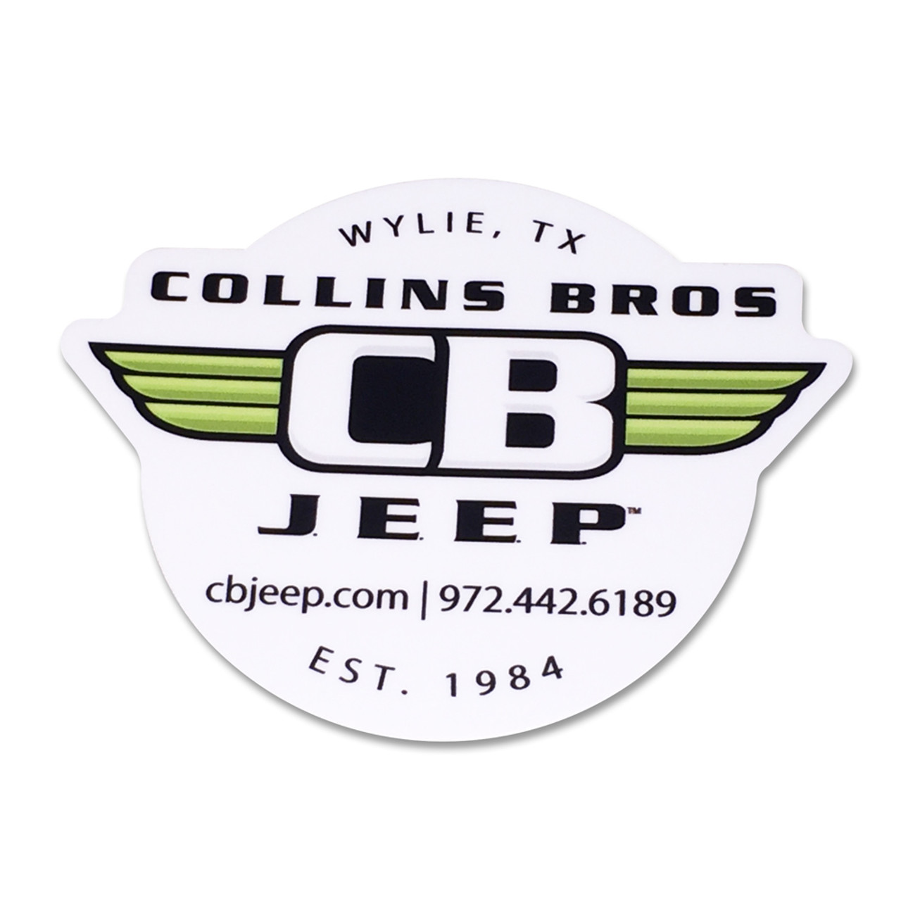 CBJeep Logo Sticker