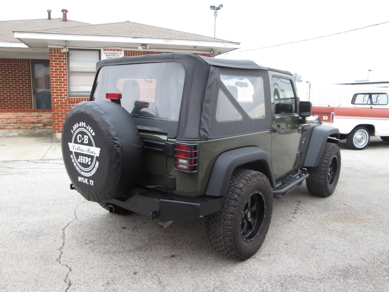 SOLD 2015 Jeep Wrangler JK Sport Tank Green stock# 734009A