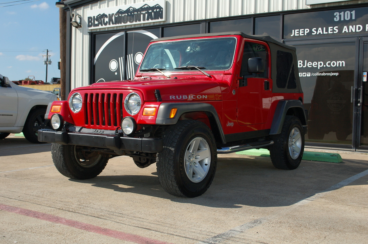 SOLD 2005 Jeep TJ Red Rubicon Stock# 311577