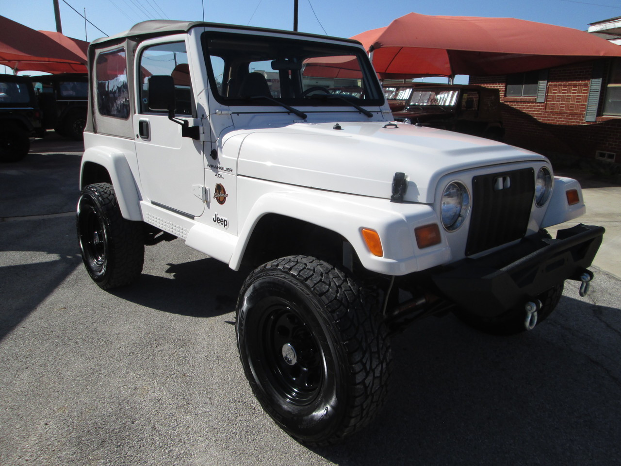 SOLD 1998 TJ Wrangler Sahara Edition 1-owner Stock# 763765