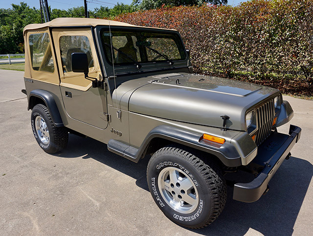 SOLD 1988Jeep Wrangler YJ Stock# 544914 - Collins Bros Jeep
