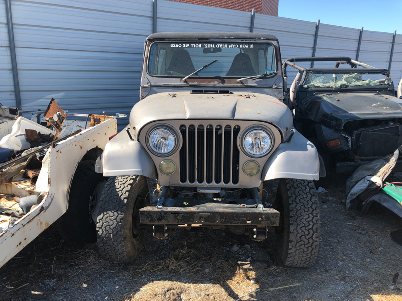 1983 Silver CJ-7 (Stock #048247) - Collins Bros Jeep