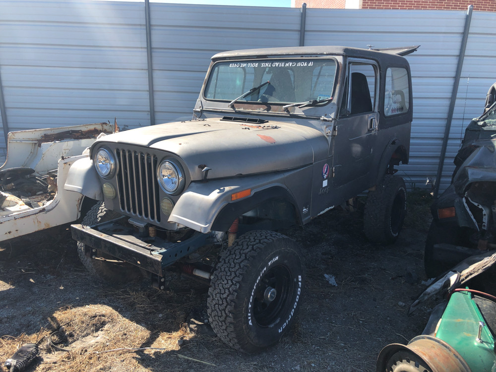 1983 Silver CJ-7 (Stock #048247) - Collins Bros Jeep