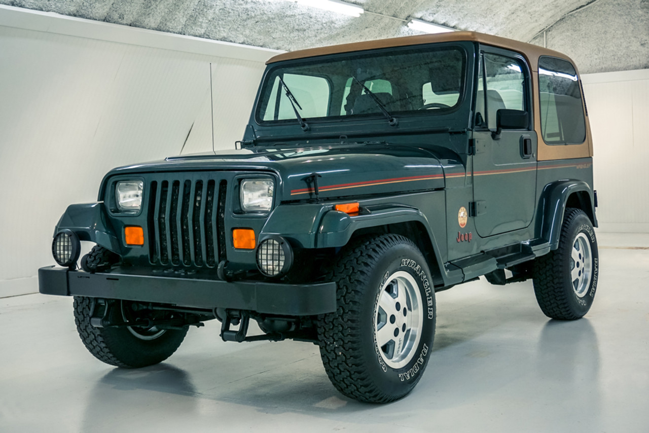 SOLD 1993 Green YJ Carrol Shelby Jeep Stock# 100002