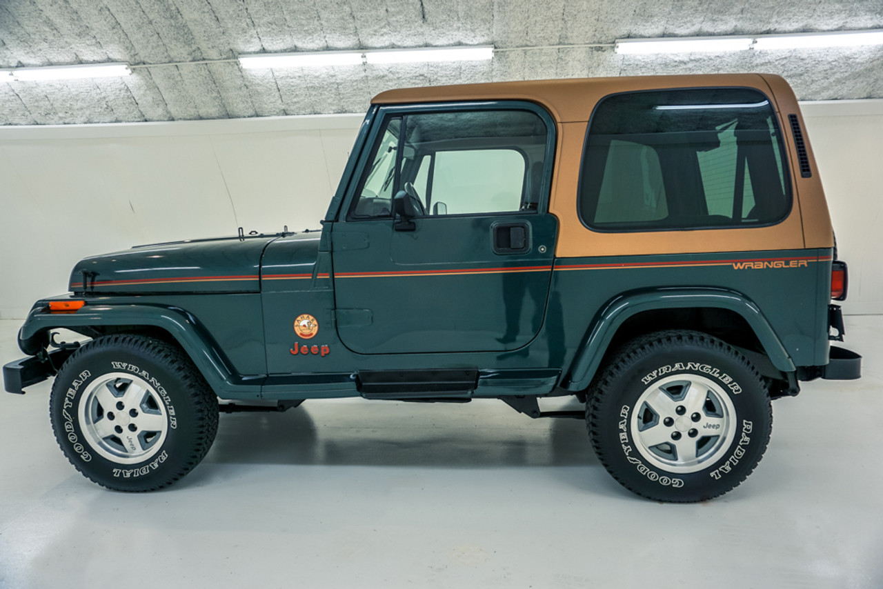 SOLD 1993 Green YJ Carrol Shelby Jeep Stock# 100002