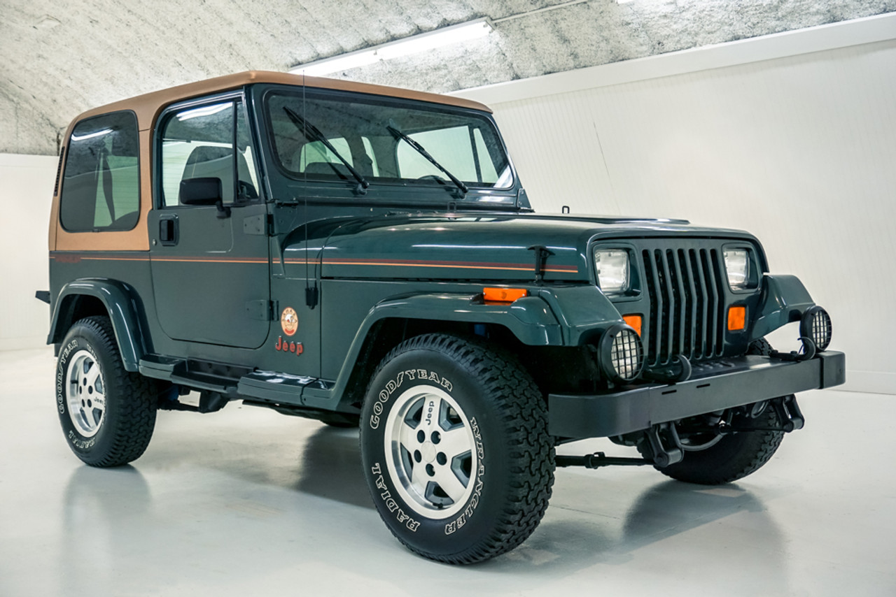 SOLD 1993 Green YJ Carrol Shelby Jeep Stock# 100002