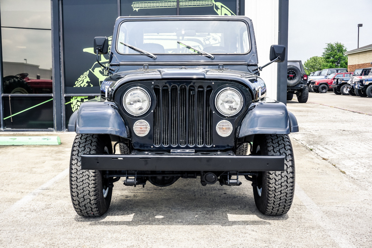 SOLD 1983 CJ-7 Black  Low Mileage Rare Stock# 075151