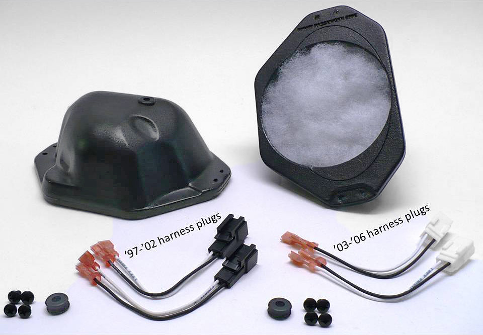2003-2006 TJ & LJ Wranglers Dash-Pods (enclosures only '03-'06 TJ