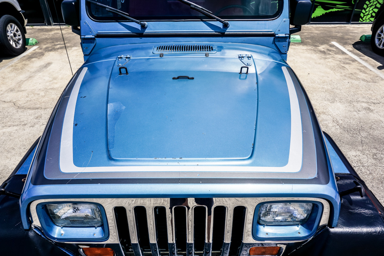 SOLD 1987 Blue Wrangler YJ Stock# 510686