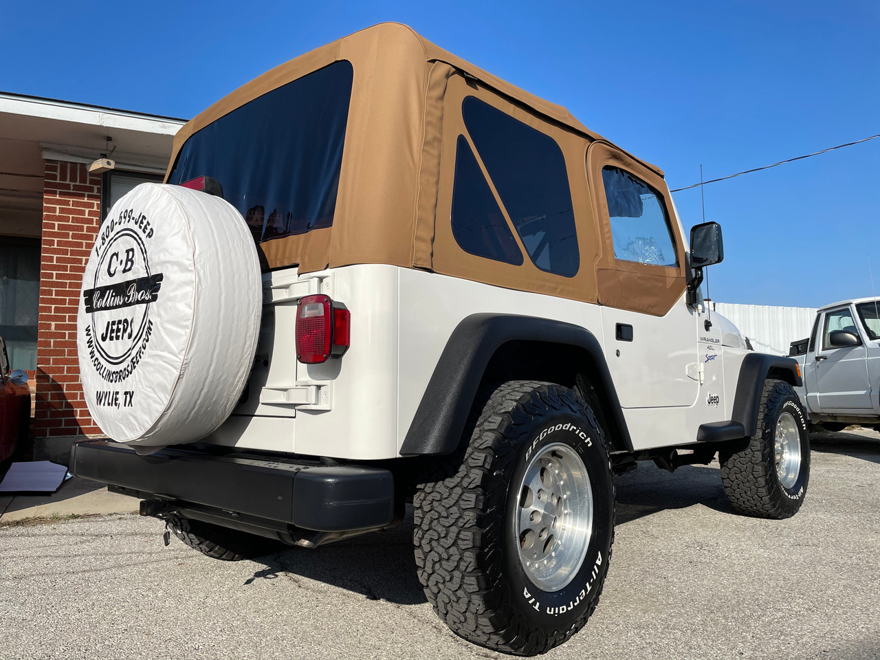 SOLD 1997 White TJ Sport Stock# 439677 - Collins Bros Jeep
