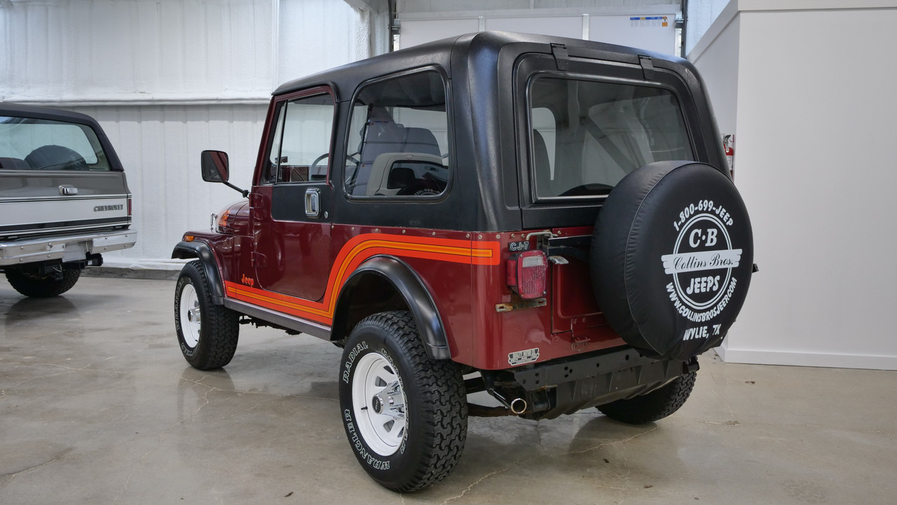 SOLD 1985 CJ-7 Renegade Stock# 006272