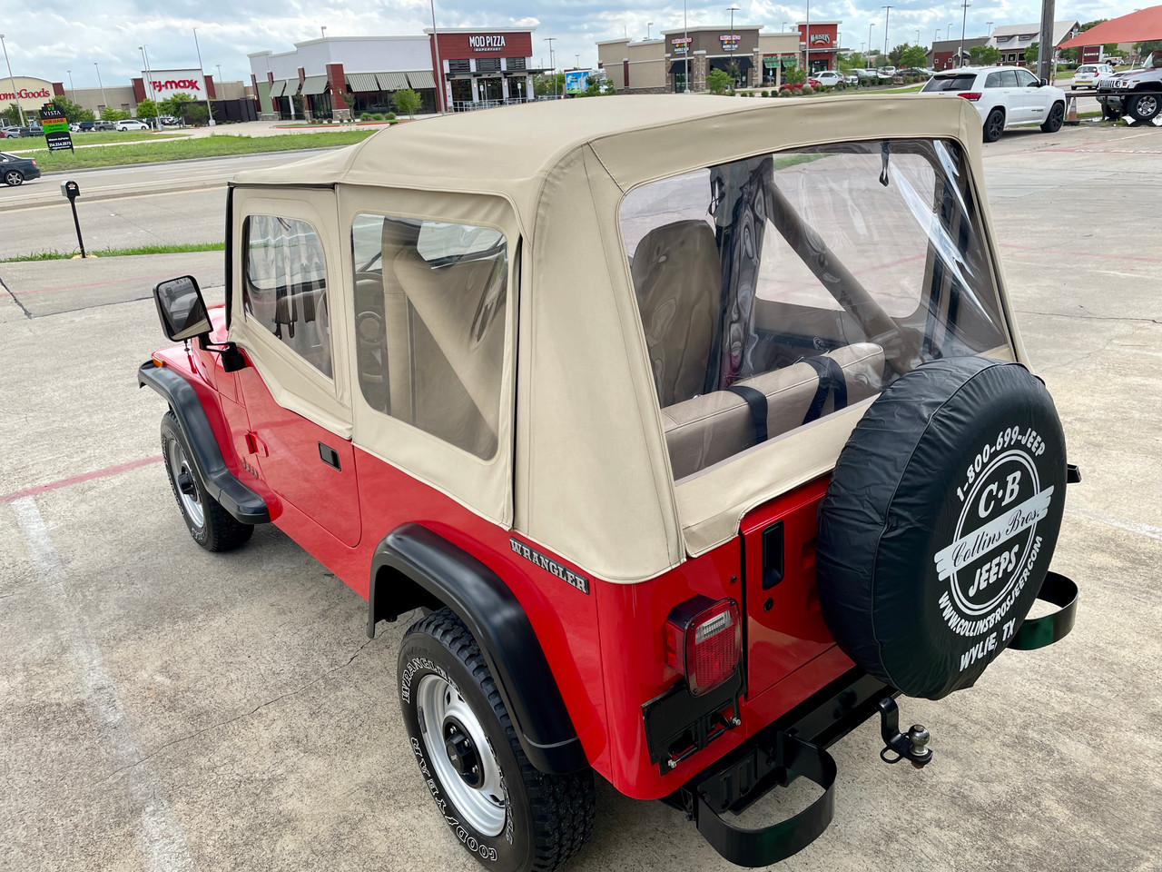 SOLD 1989 Jeep Wrangler YJ #161267