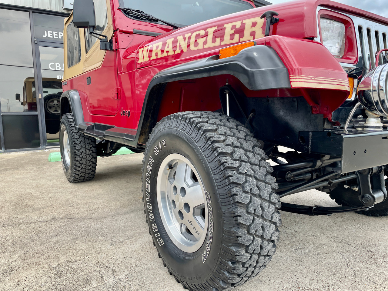 SOLD 1988 Jeep Wrangler YJ #508682 - Collins Bros Jeep