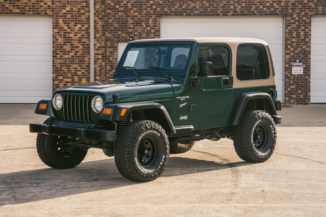 SOLD 2001 Jeep Wrangler TJ Sport #317039