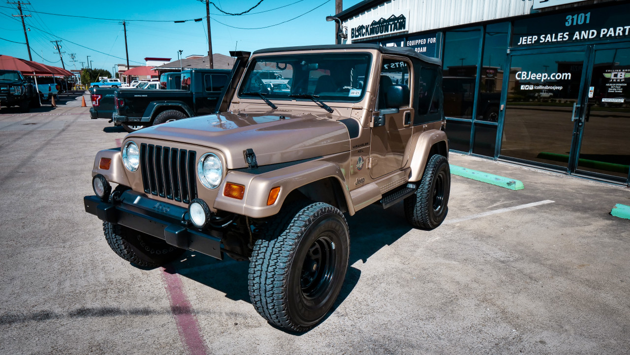 SOLD 1999 Jeep Wrangler TJ Sahara #496438 - Collins Bros Jeep