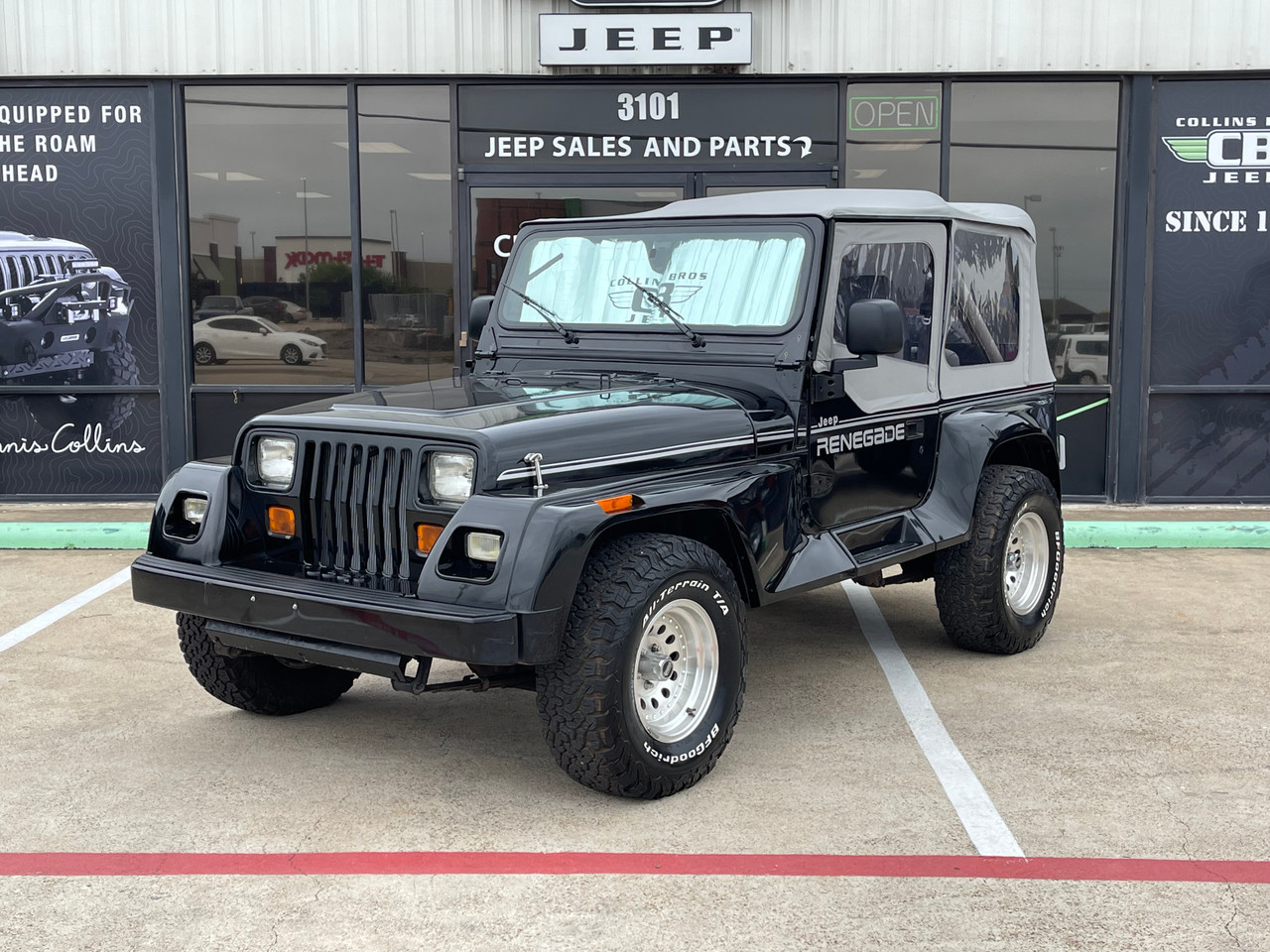 SOLD !!  1991 Jeep YJ Wrangler Renegade #135449