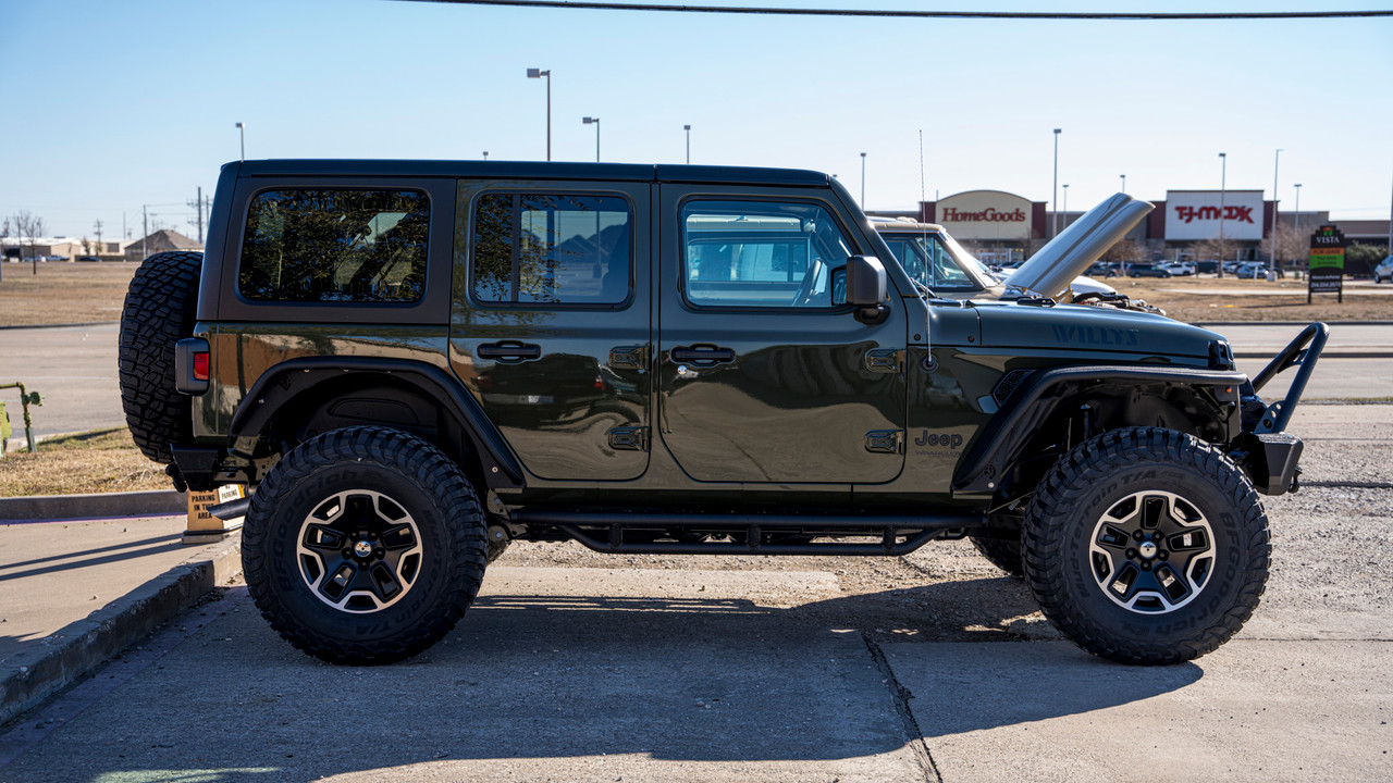 SOLD !!  2022 BLKMTN Jeep JLU Wrangler Willys Edition #103653