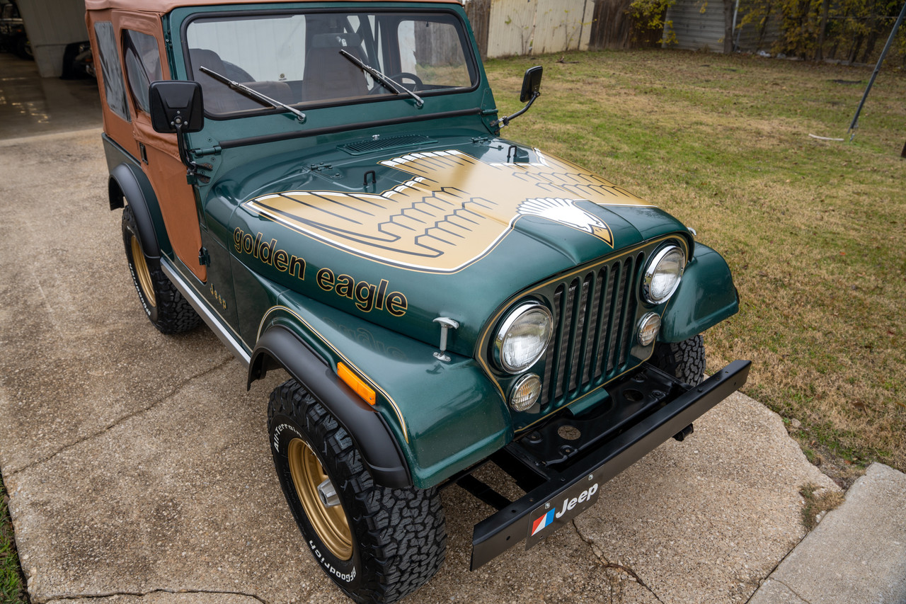 SOLD !!!  1980 Jeep CJ-5 Golden Eagle  - Stock # 058667