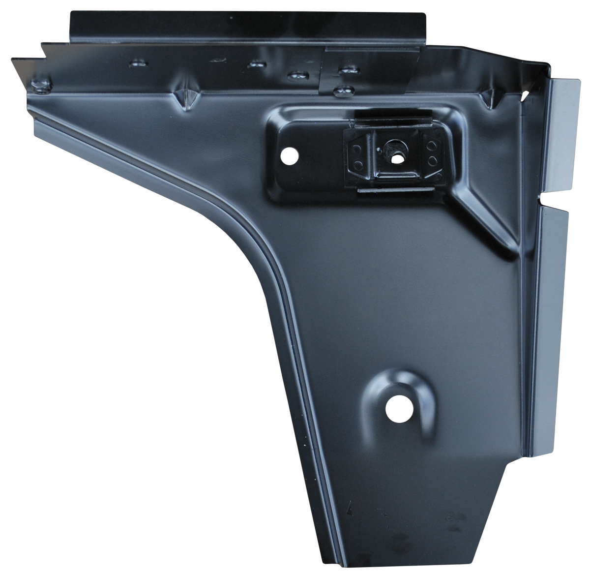 76-86 JEEP CJ5 CJ7 TOE BOARD FRONT FLOOR SUPPORT, LH WITH 3/8" BODY BOLT NUT