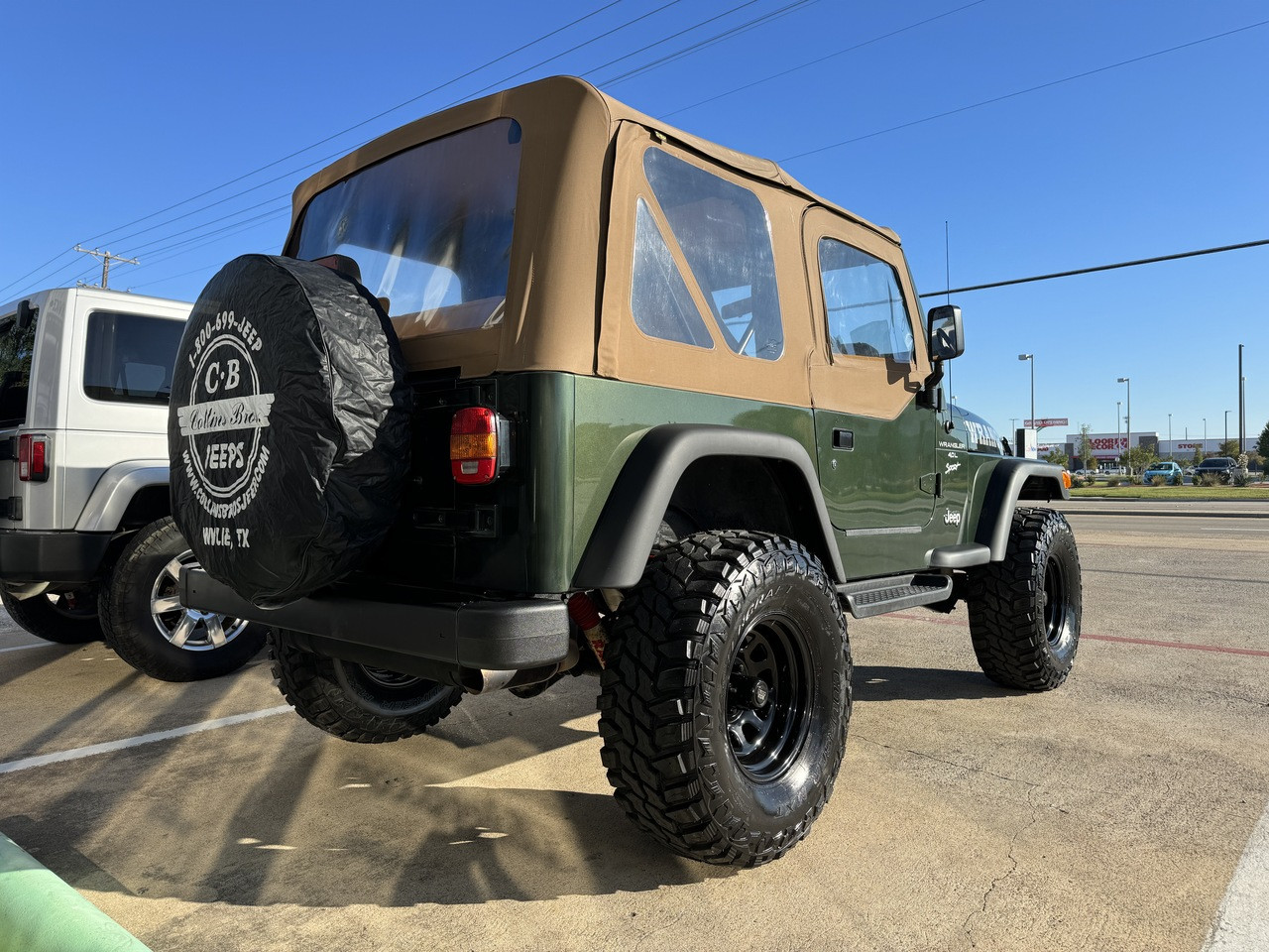 1997 Jeep TJ Wrangler Sport - RHD #510966