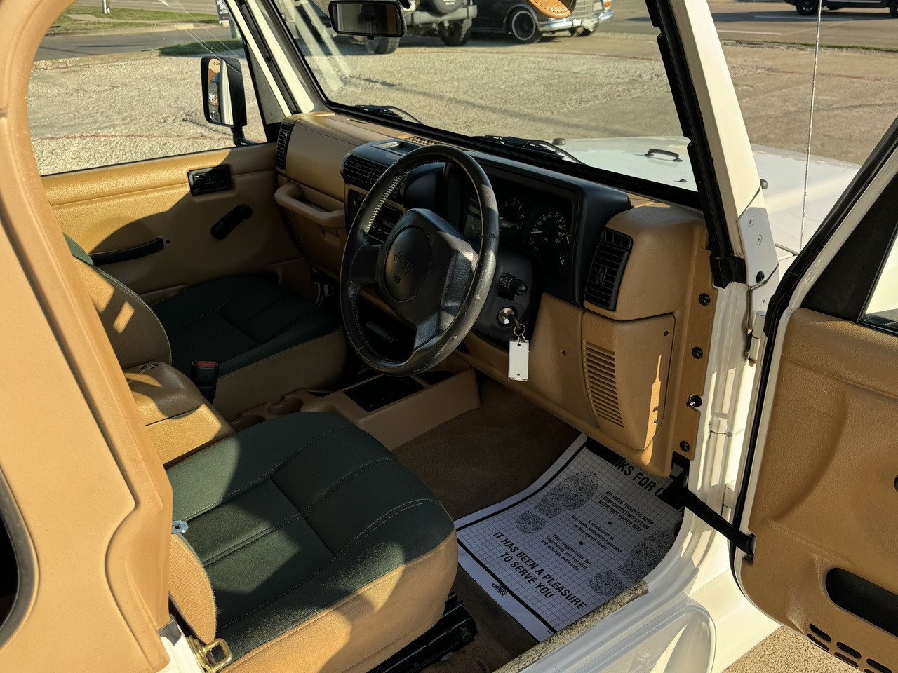 1998 Jeep TJ Wrangler RHD Sahara - Stock # 712682