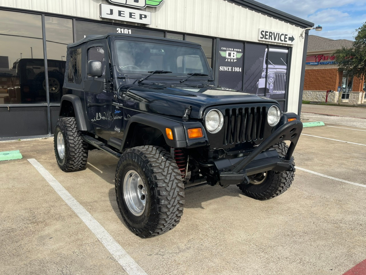 1998 Jeep TJ Wranlger Sport RHD - Stock # 704593