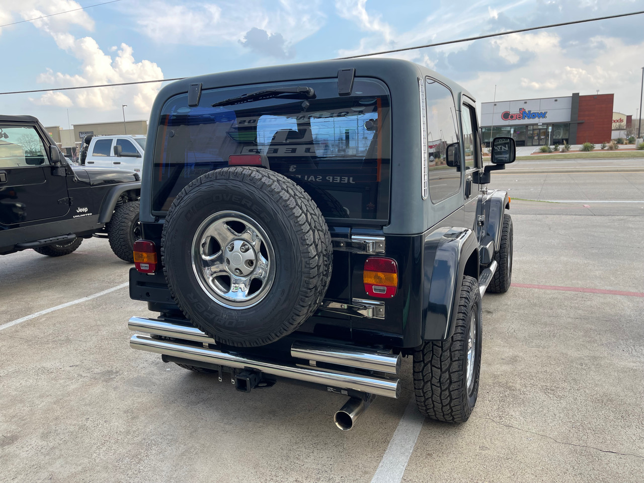 1999 Jeep Wrangler TJ Sahara - RHD Stock # 402437