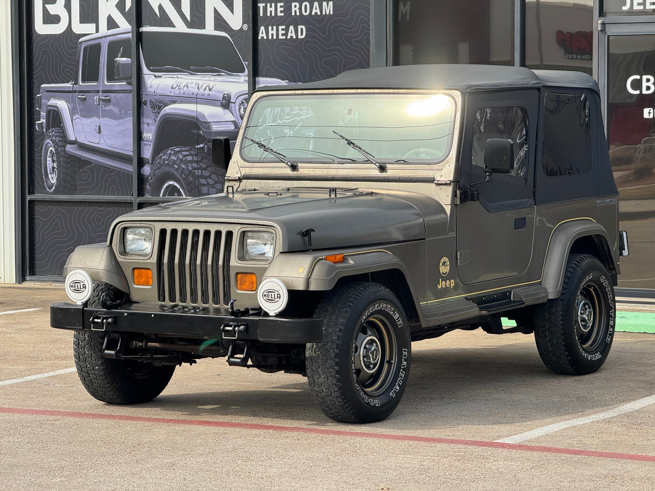 SOLD !  1989 Jeep Wrangler YJ Sahara - Stock  # 167244