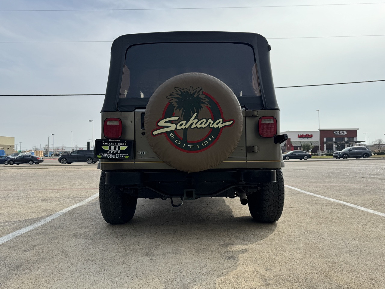 SOLD !  1989 Jeep Wrangler YJ Sahara - Stock  # 167244