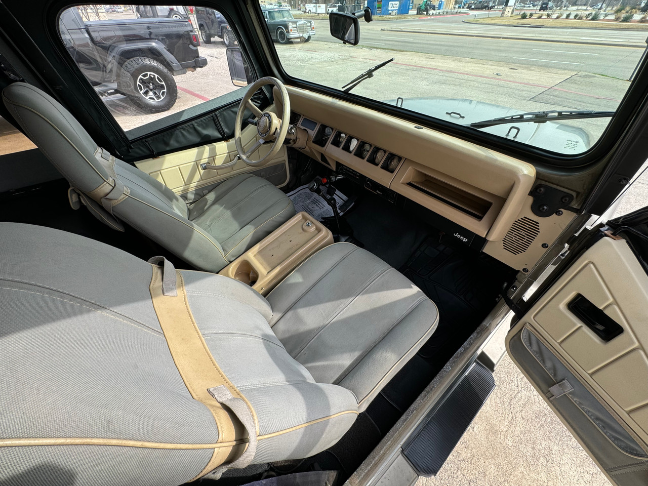 SOLD !  1989 Jeep Wrangler YJ Sahara - Stock  # 167244