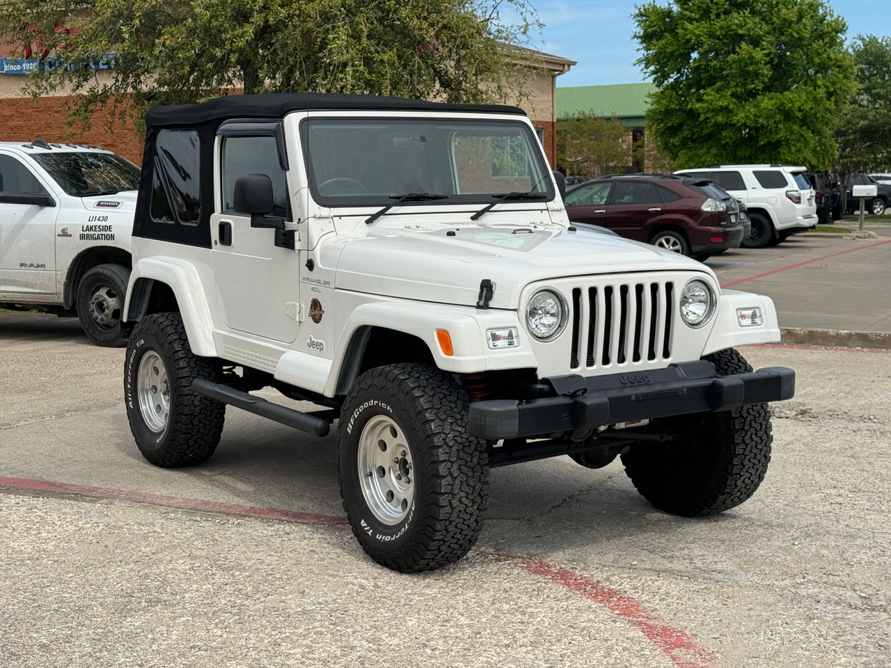 1998 Jeep TJ Wranlger Sahara RHD - Stock # 712745