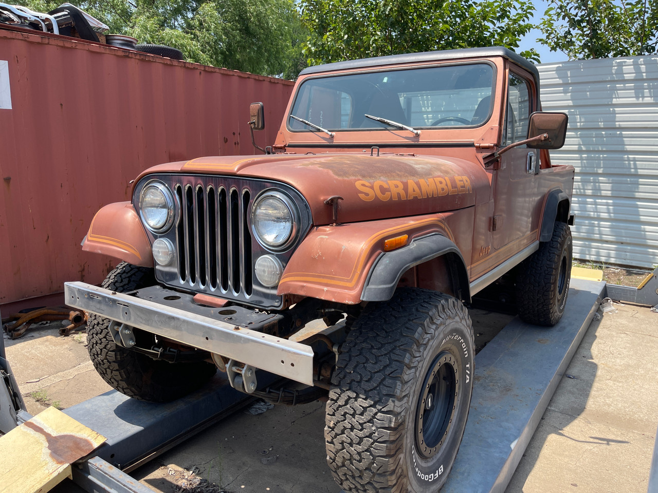 1982 Jeep CJ-8 Scrambler Laredo - Stock #001598