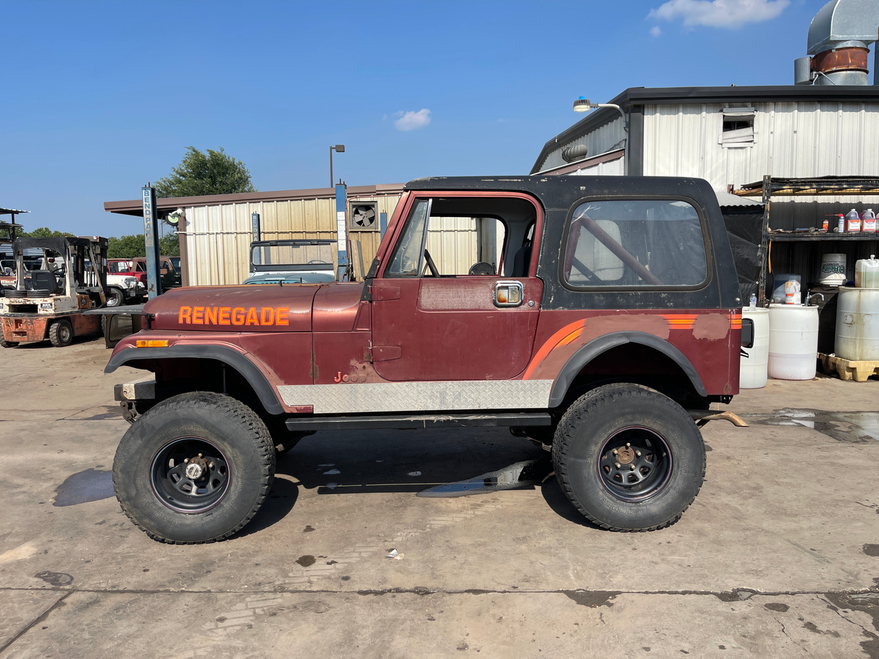 1986 Jeep CJ-7 Renegade Dana 44 - Stock # 083022