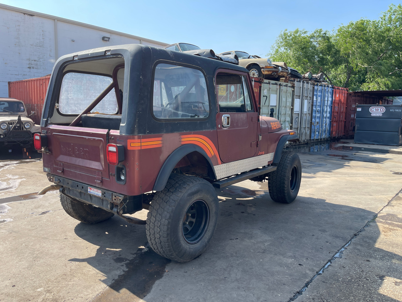 1986 Jeep CJ-7 Renegade Dana 44 - Stock # 083022
