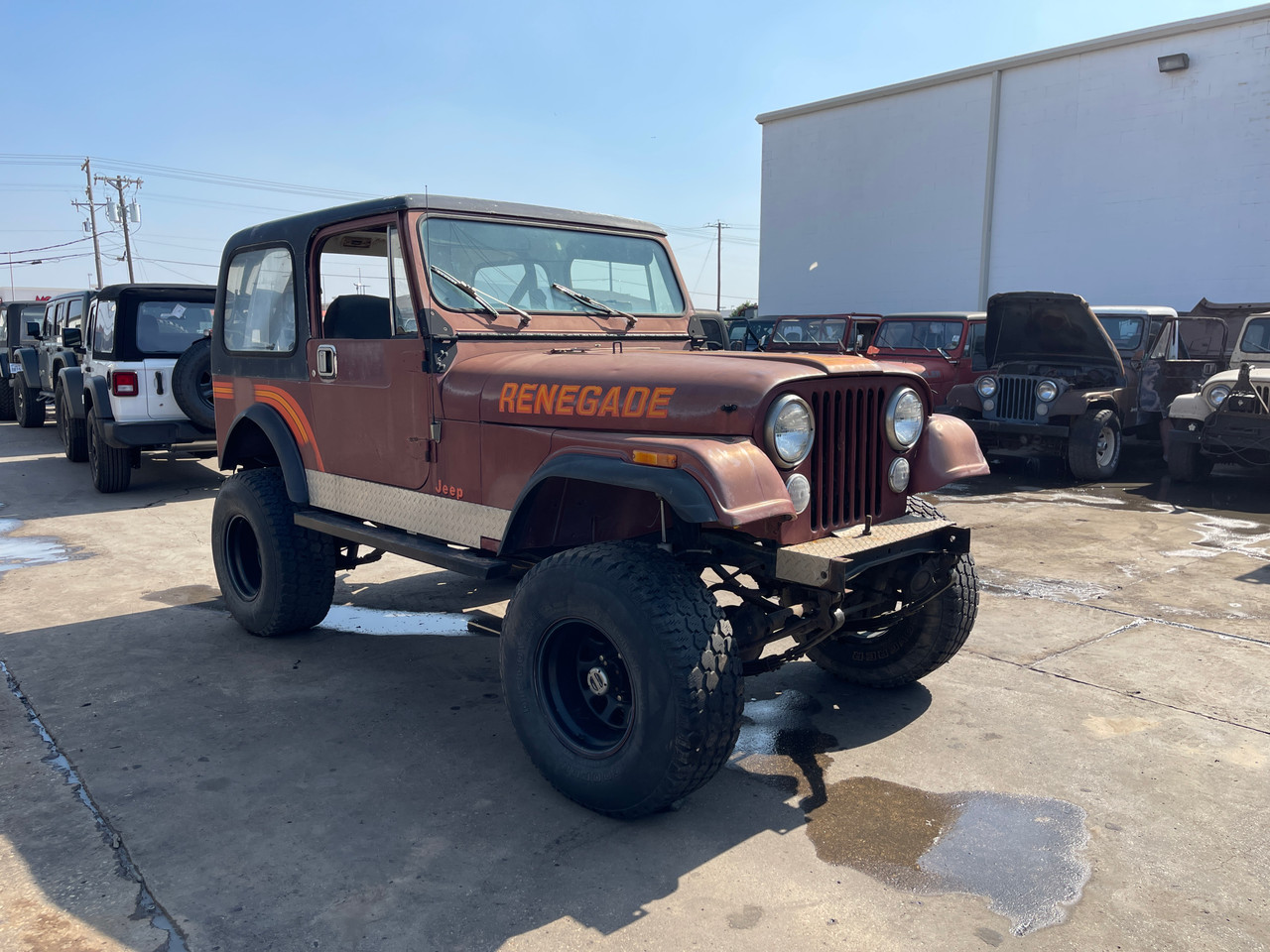 1986 Jeep CJ-7 Renegade Dana 44 - Stock # 083022