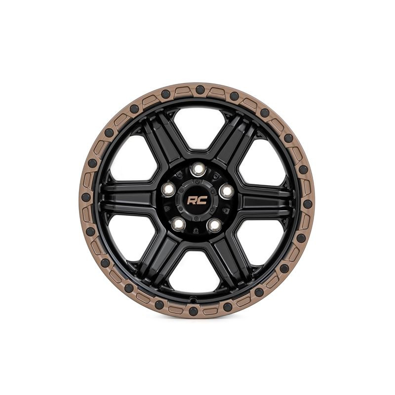 Rough Country 79 Series 18x9 Wheel Semi-Gloss Black