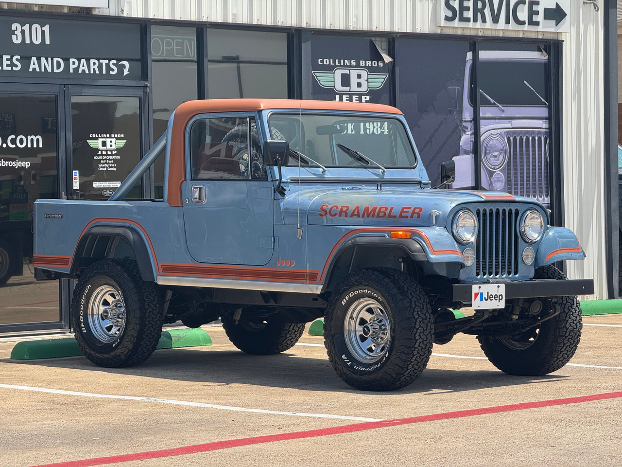 SOLD! 1984 Jeep CJ-8 Scrambler - Stock # 127416