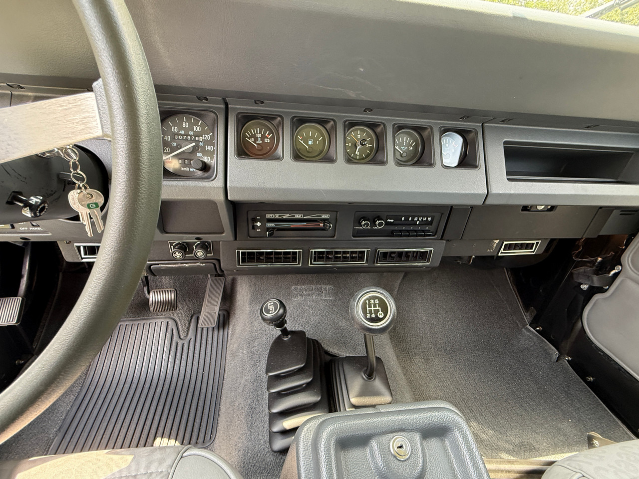 1989 Jeep Wrangler 4K original miles - Stock # 112161