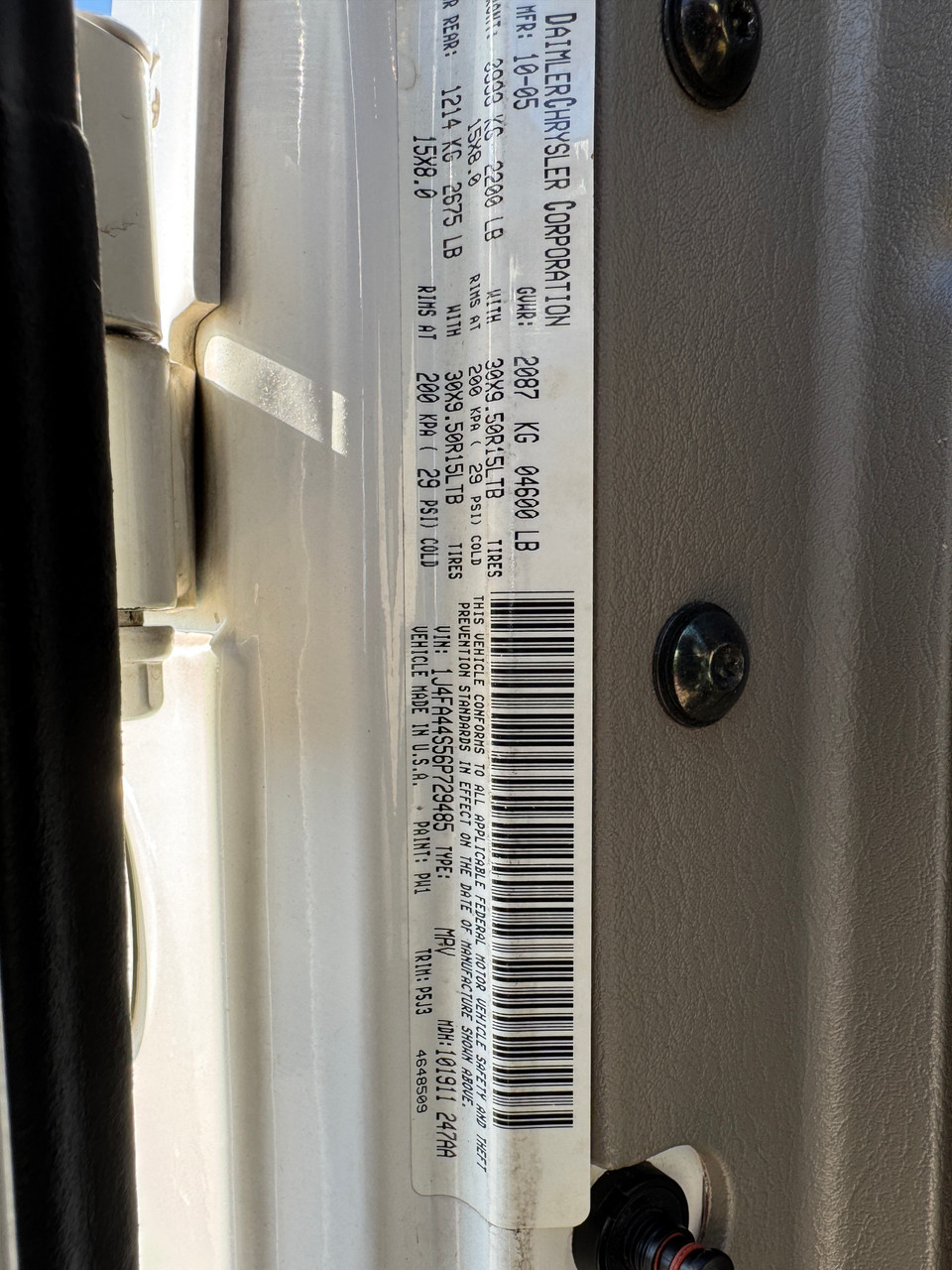 2006 Jeep TJ Unlimited - Supercharged - Stock # 729485