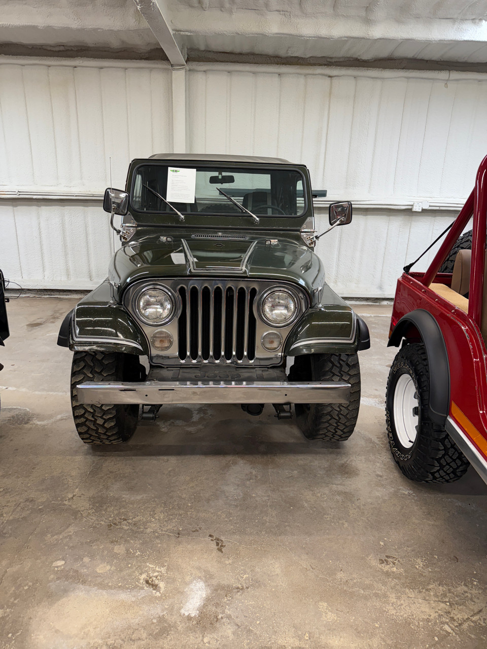 1981 Jeep CJ-5 "H" code Laredo - Stock # 015936