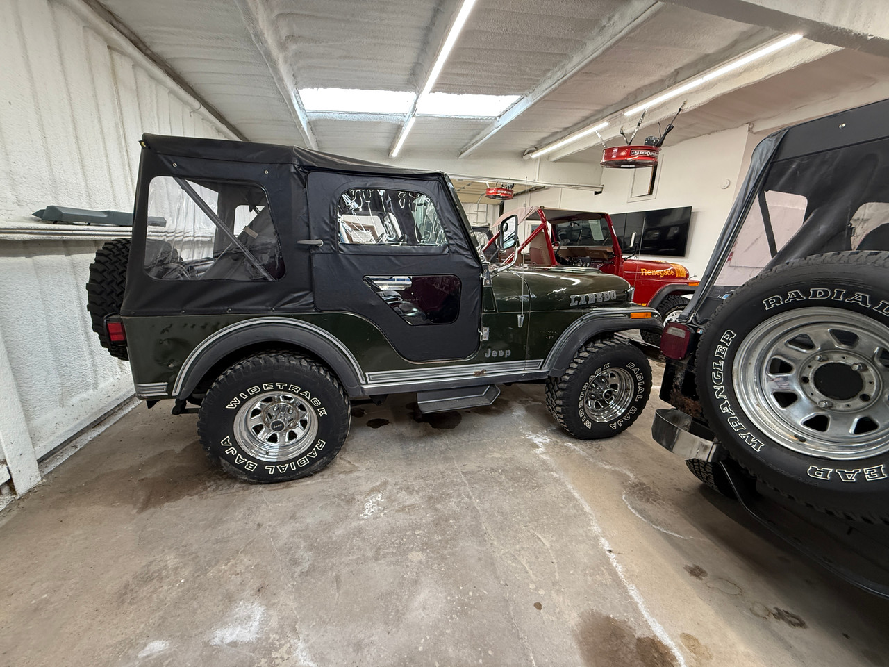1981 Jeep CJ-5 "H" code Laredo - Stock # 015936