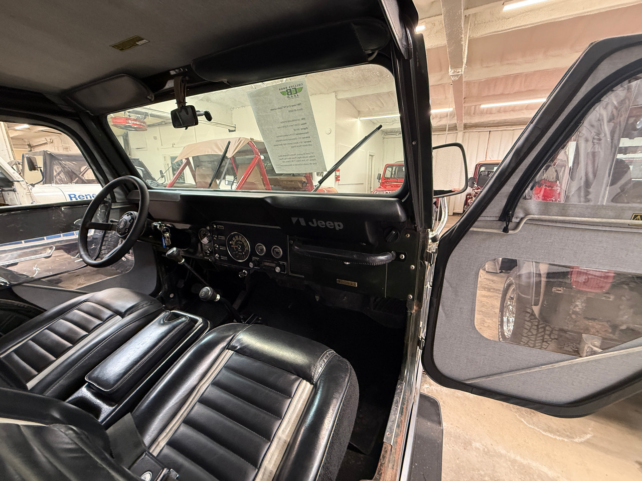 1981 Jeep CJ-5 "H" code Laredo - Stock # 015936