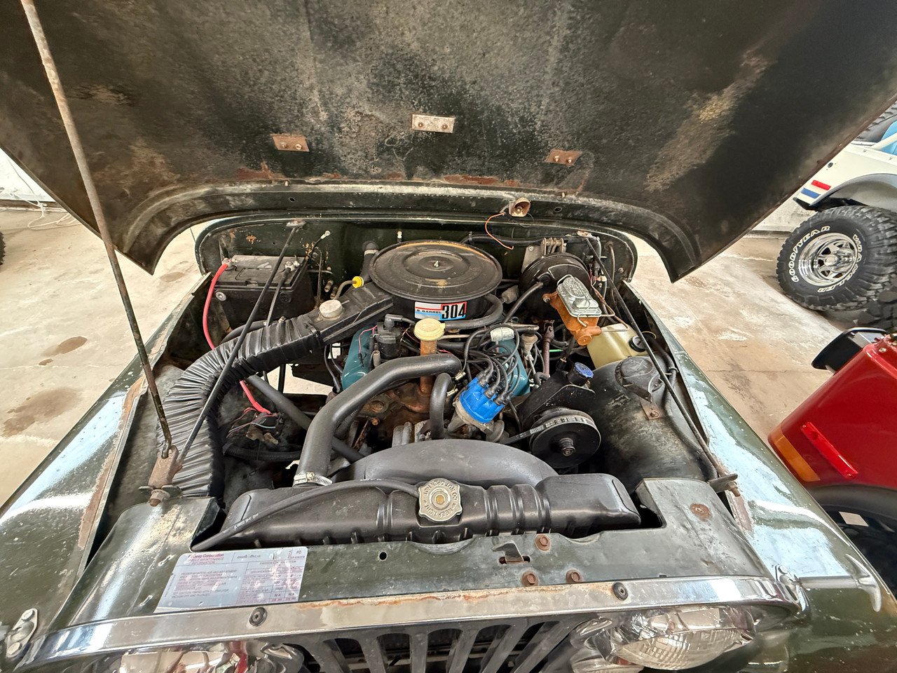 1981 Jeep CJ-5 "H" code Laredo - Stock # 015936