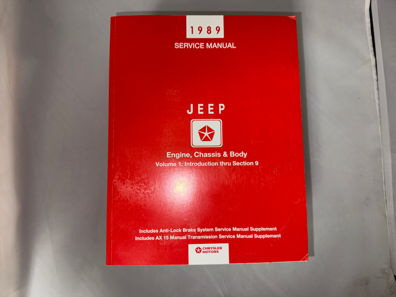 1989 Jeep Grand Wagoneer - Stock # 109737