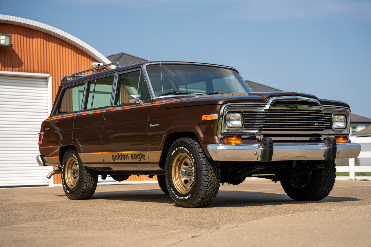 1979 Jeep Wagoneer Limited golden eagle - Stock # 093593